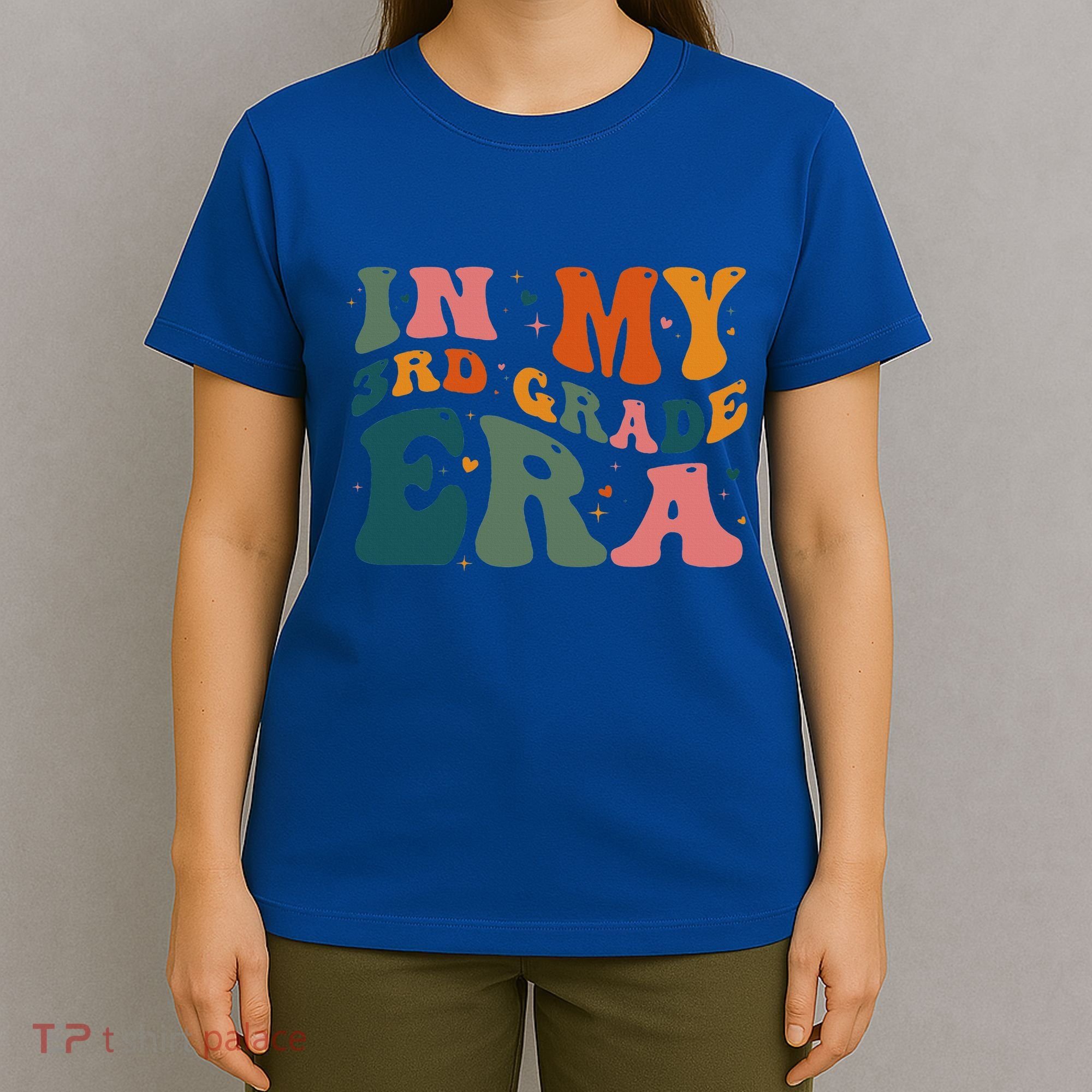 In My Third Grade Era In My 3rd Grade Era Teacher Student T-Shirt