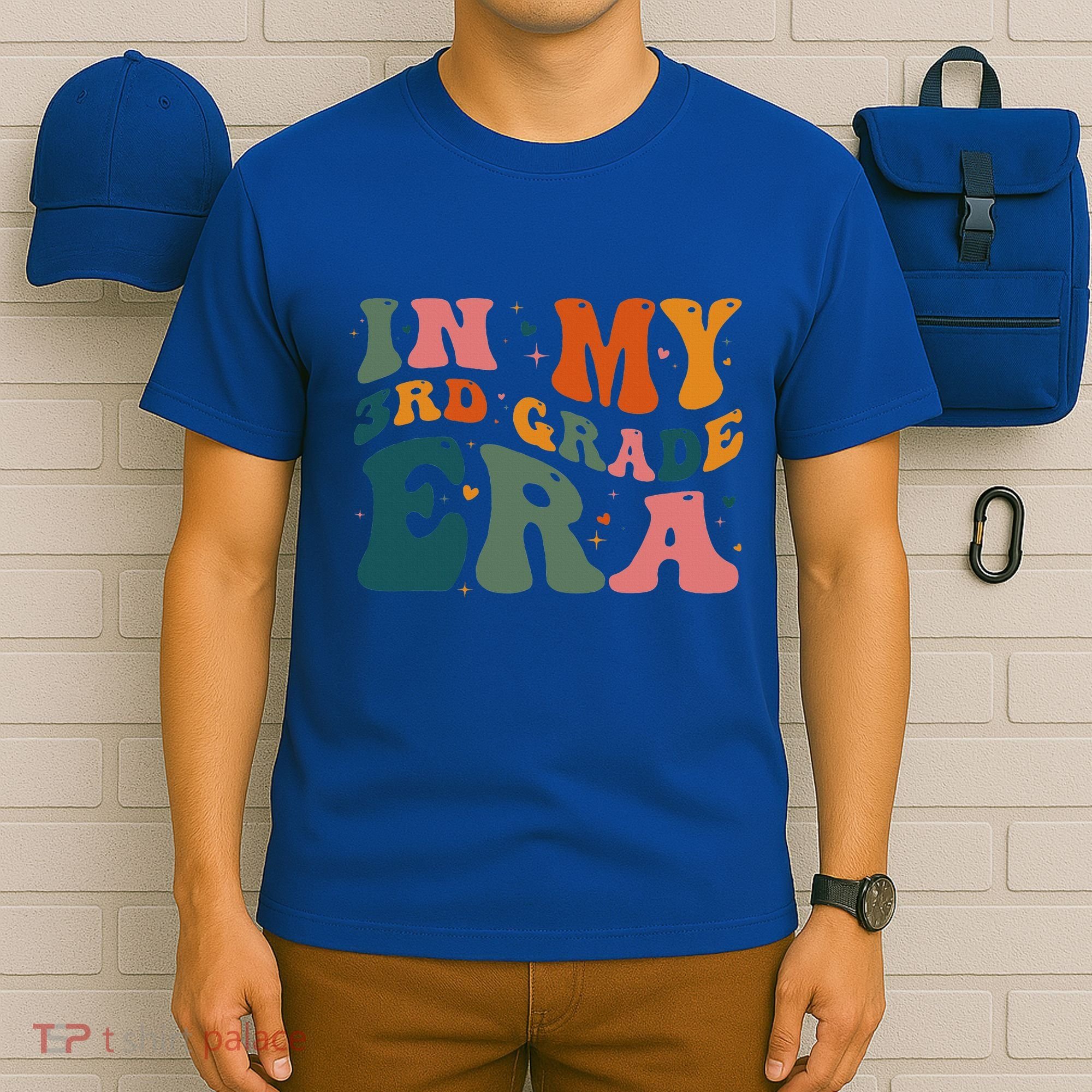 In My Third Grade Era In My 3rd Grade Era Teacher Student T-Shirt
