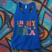 In My Third Grade Era In My 3rd Grade Era Teacher Student Women's Tank Top thumb 3