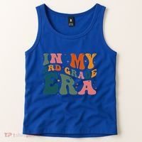 In My Third Grade Era In My 3rd Grade Era Teacher Student Tank Top thumb 2