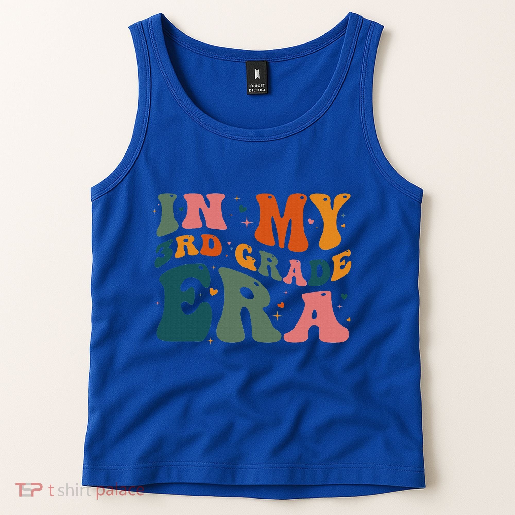 In My Third Grade Era In My 3rd Grade Era Teacher Student Tank Top