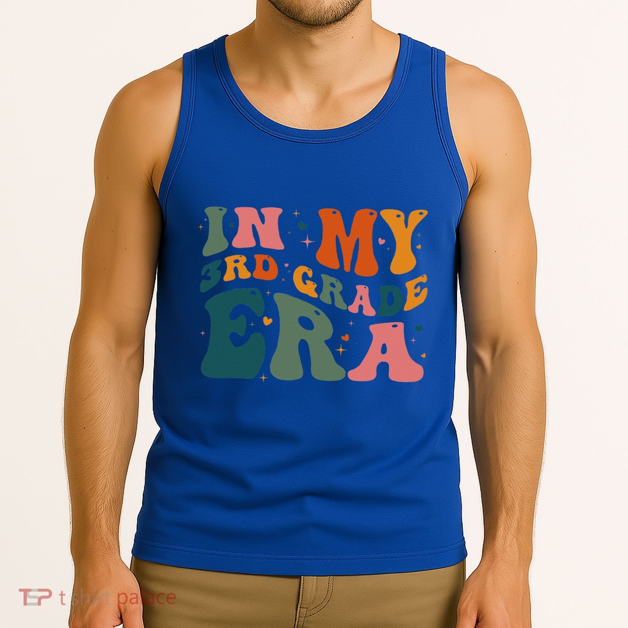 In My Third Grade Era In My 3rd Grade Era Teacher Student Tank Top