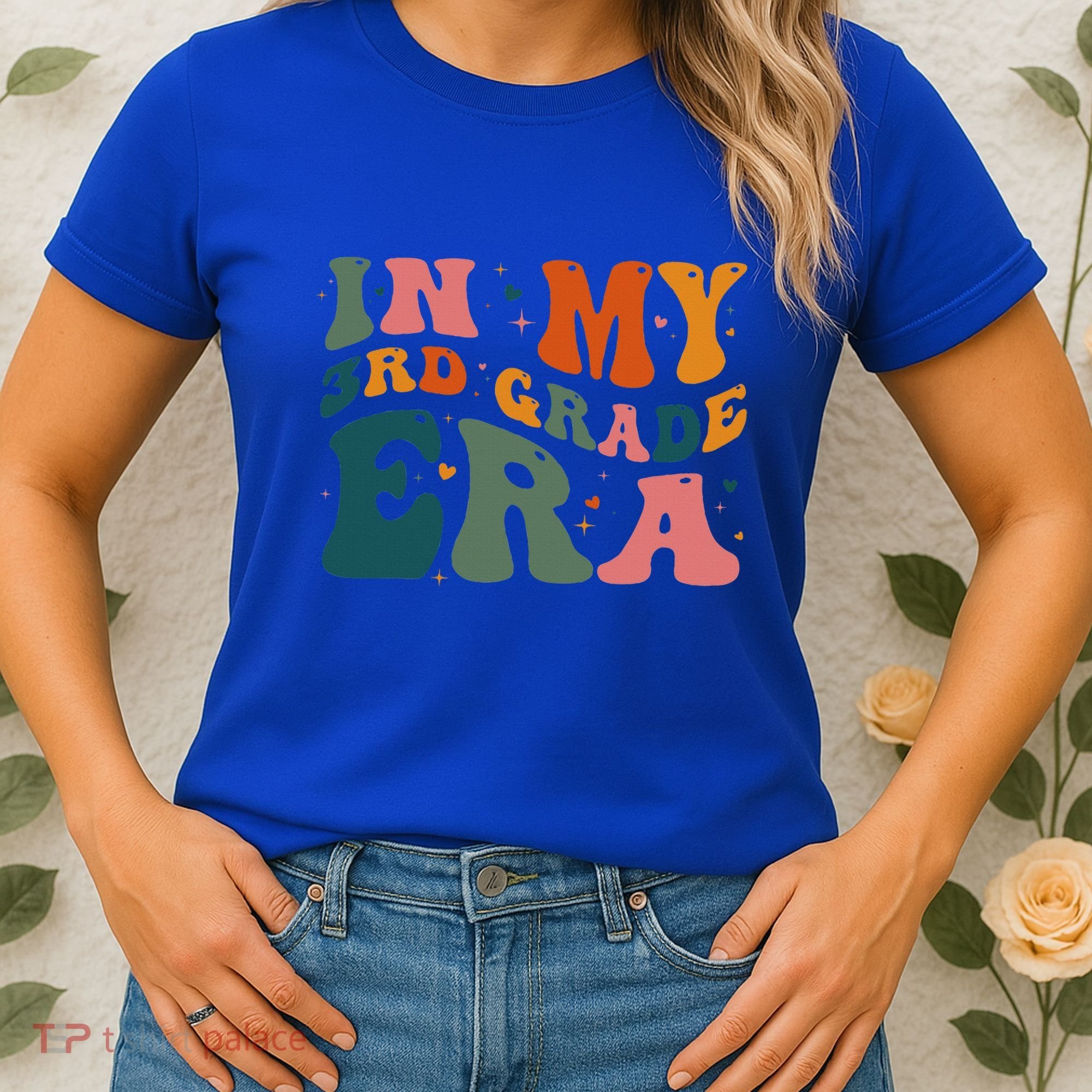 In My Third Grade Era In My 3rd Grade Era Teacher Student Women's T-Shirt