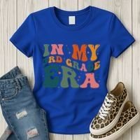 In My Third Grade Era In My 3rd Grade Era Teacher Student Women's T-Shirt thumb 3