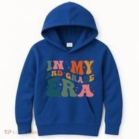 In My Third Grade Era In My 3rd Grade Era Teacher Student Kids Hoodie thumb 0