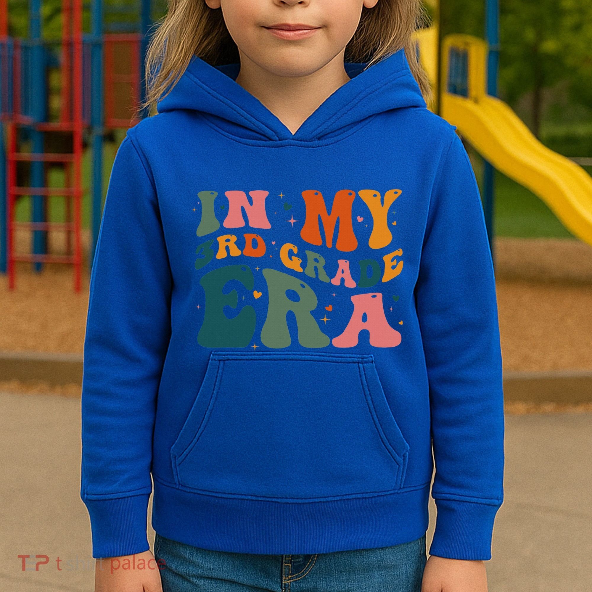 In My Third Grade Era In My 3rd Grade Era Teacher Student Kids Hoodie