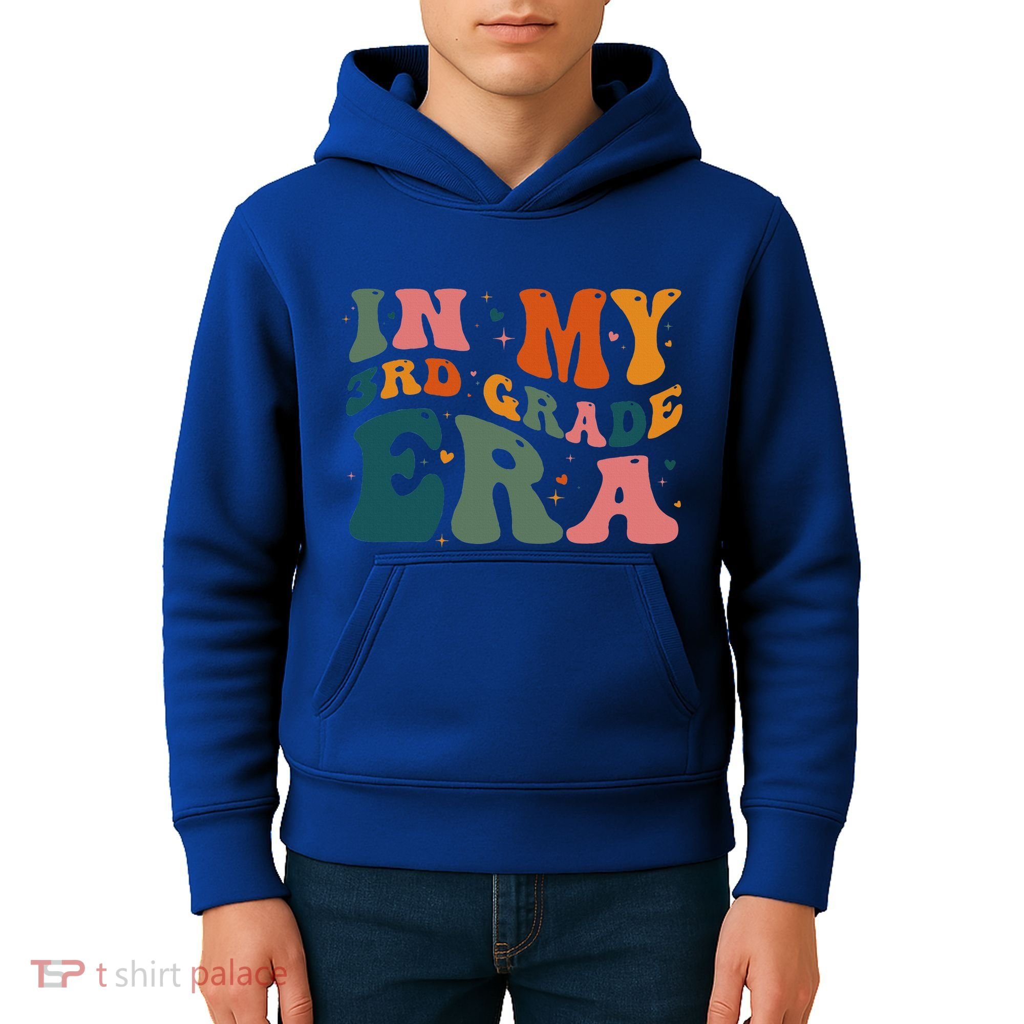 In My Third Grade Era In My 3rd Grade Era Teacher Student Kids Hoodie