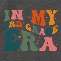 In My Third Grade Era In My 3rd Grade Era Teacher Student Vector Backpack thumb 2
