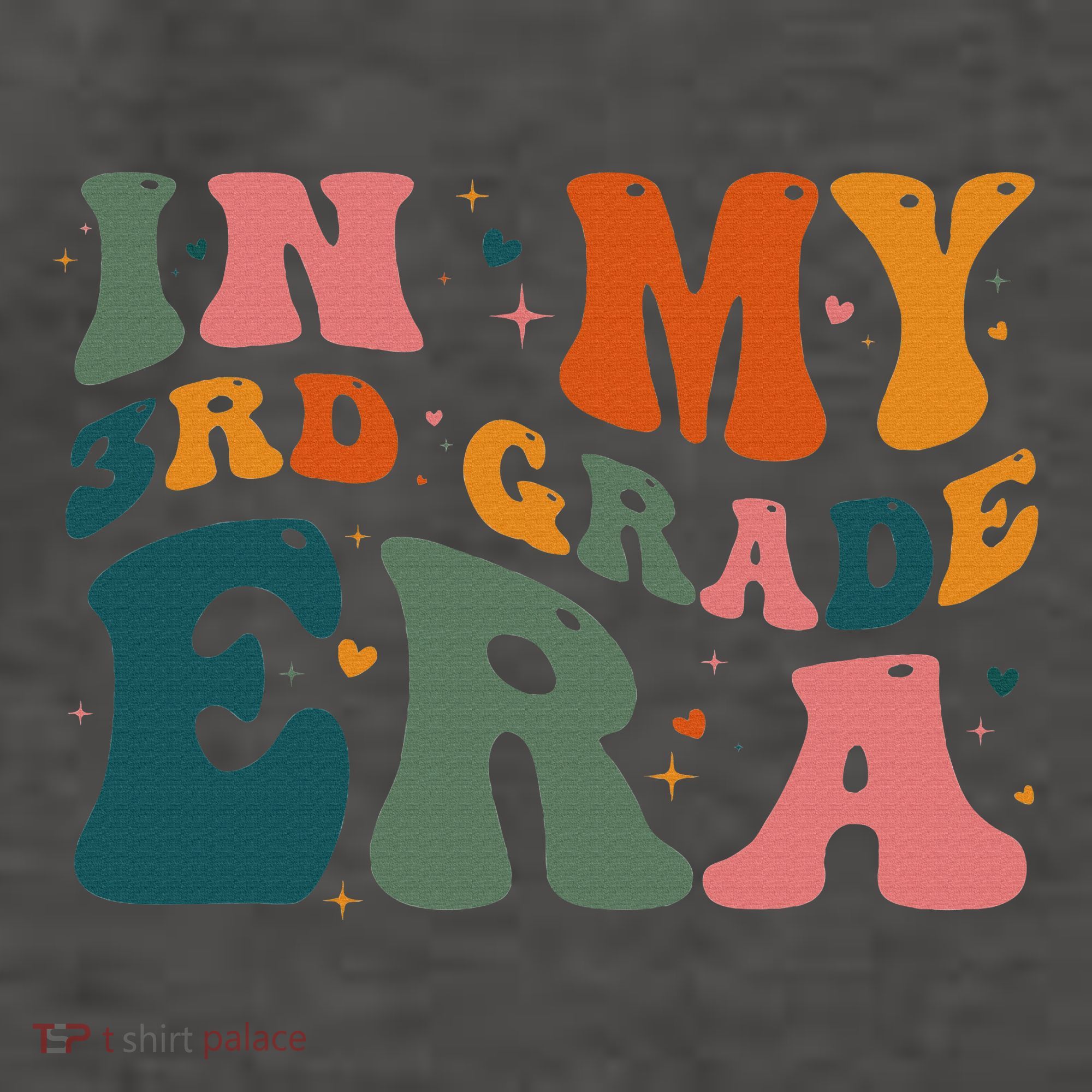 In My Third Grade Era In My 3rd Grade Era Teacher Student Vector Backpack