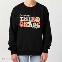 In My Third Grade Era Retro Back To School Teacher Student Women's Sweatshirt thumb 0