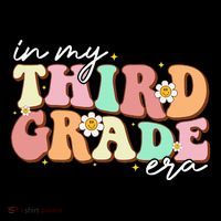 In My Third Grade Era Retro Back To School Teacher Student Ornament thumb 1