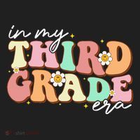 In My Third Grade Era Retro Back To School Teacher Student Hat thumb 2