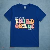 In My Third Grade Era Retro Back To School Teacher Student T-Shirt thumb 5