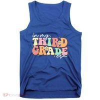 In My Third Grade Era Retro Back To School Teacher Student Tank Top thumb 0
