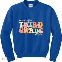 In My Third Grade Era Retro Back To School Teacher Student Kids Sweatshirt thumb 0