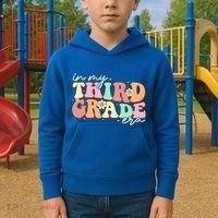 In My Third Grade Era Retro Back To School Teacher Student Kids Hoodie thumb 2
