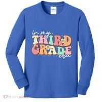 In My Third Grade Era Retro Back To School Teacher Student Kids Long Sleeve Shirt thumb 0