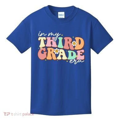 In My Third Grade Era Retro Back To School Teacher Student Kids T-Shirt