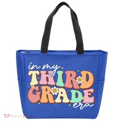 In My Third Grade Era Retro Back To School Teacher Student Tote Bag