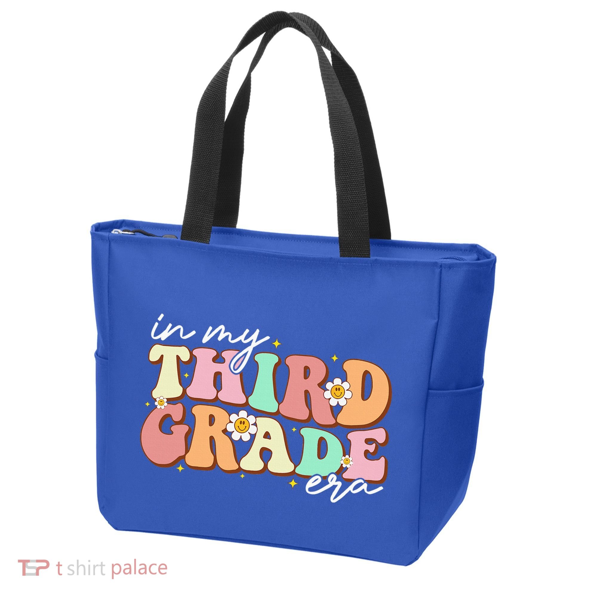 In My Third Grade Era Retro Back To School Teacher Student Tote Bag