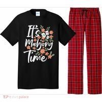 It's Mahjong Time Gambling Chinese Game Casino Player Pajama Set thumb 0