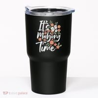 It's Mahjong Time Gambling Chinese Game Casino Player Tumbler thumb 0
