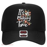 It's Mahjong Time Gambling Chinese Game Casino Player Hat thumb 0