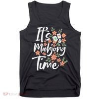 It's Mahjong Time Gambling Chinese Game Casino Player Tank Top thumb 0