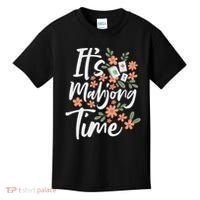 It's Mahjong Time Gambling Chinese Game Casino Player Kids T-Shirt thumb 0