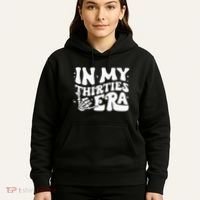 In My Thirties Era 30th Birthday Outfit Skeleton Hand Hoodie thumb 5