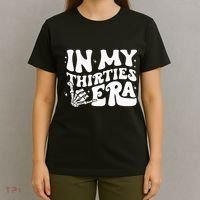 In My Thirties Era 30th Birthday Outfit Skeleton Hand T-Shirt thumb 4