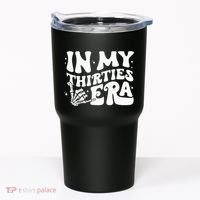In My Thirties Era 30th Birthday Outfit Skeleton Hand Tumbler thumb 0