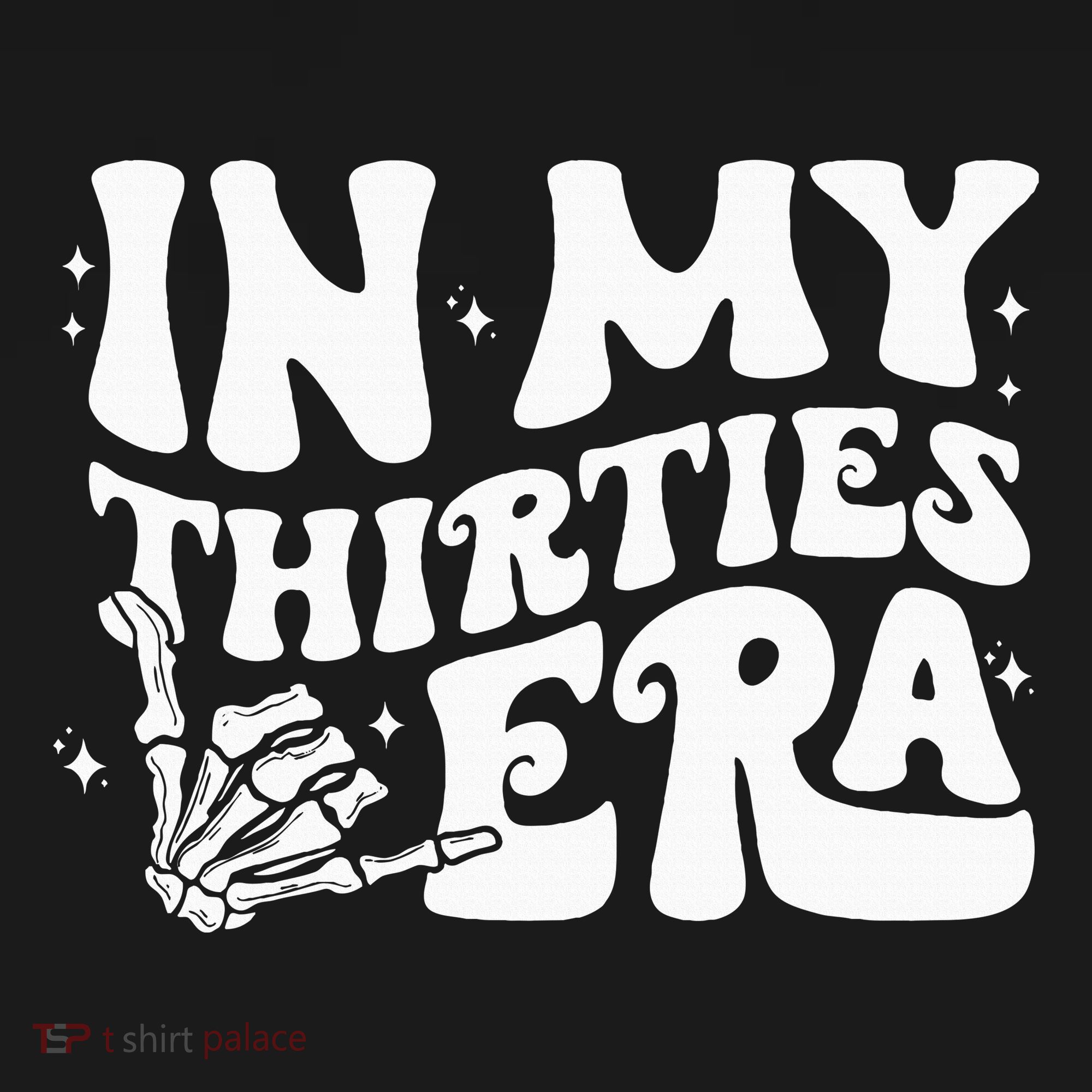In My Thirties Era 30th Birthday Outfit Skeleton Hand Women's Tank Top