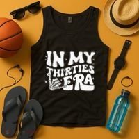 In My Thirties Era 30th Birthday Outfit Skeleton Hand Tank Top thumb 4