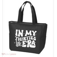 In My Thirties Era 30th Birthday Outfit Skeleton Hand Tote Bag thumb 3