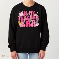 In My Teacher Era First Day Of School Back To School Women's Sweatshirt thumb 0