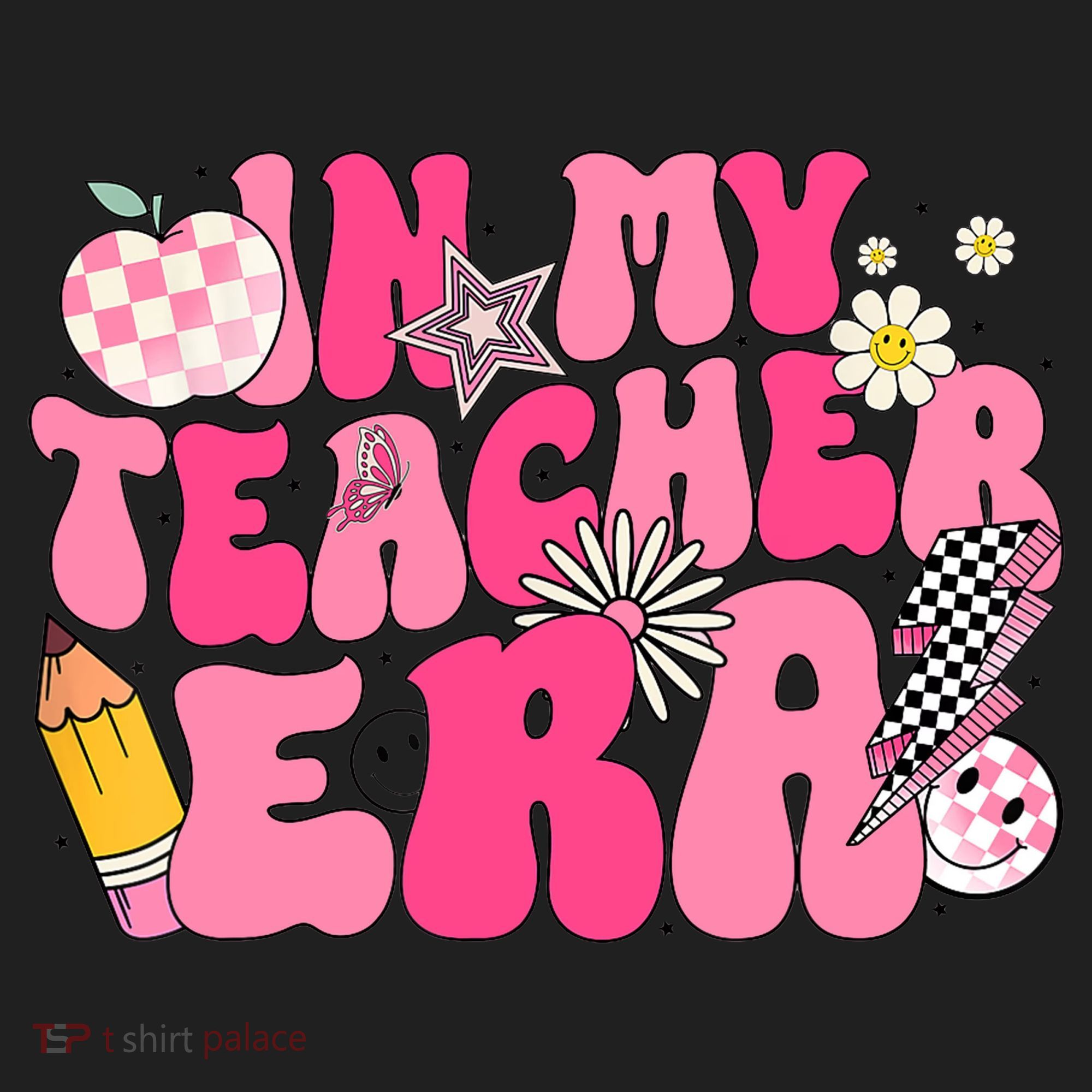 In My Teacher Era First Day Of School Back To School Women's Sweatshirt