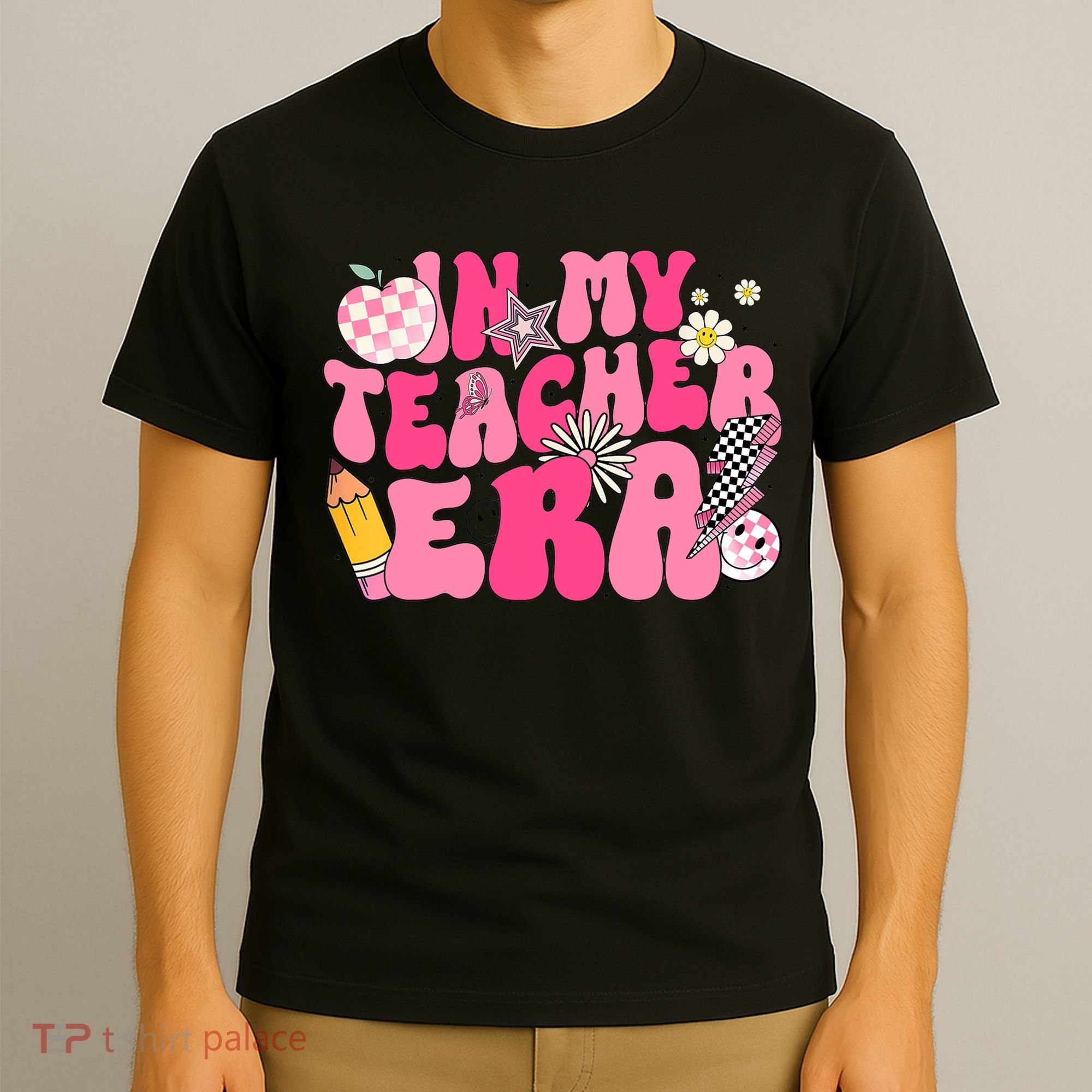 In My Teacher Era First Day Of School Back To School T-Shirt