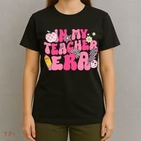 In My Teacher Era First Day Of School Back To School T-Shirt thumb 4