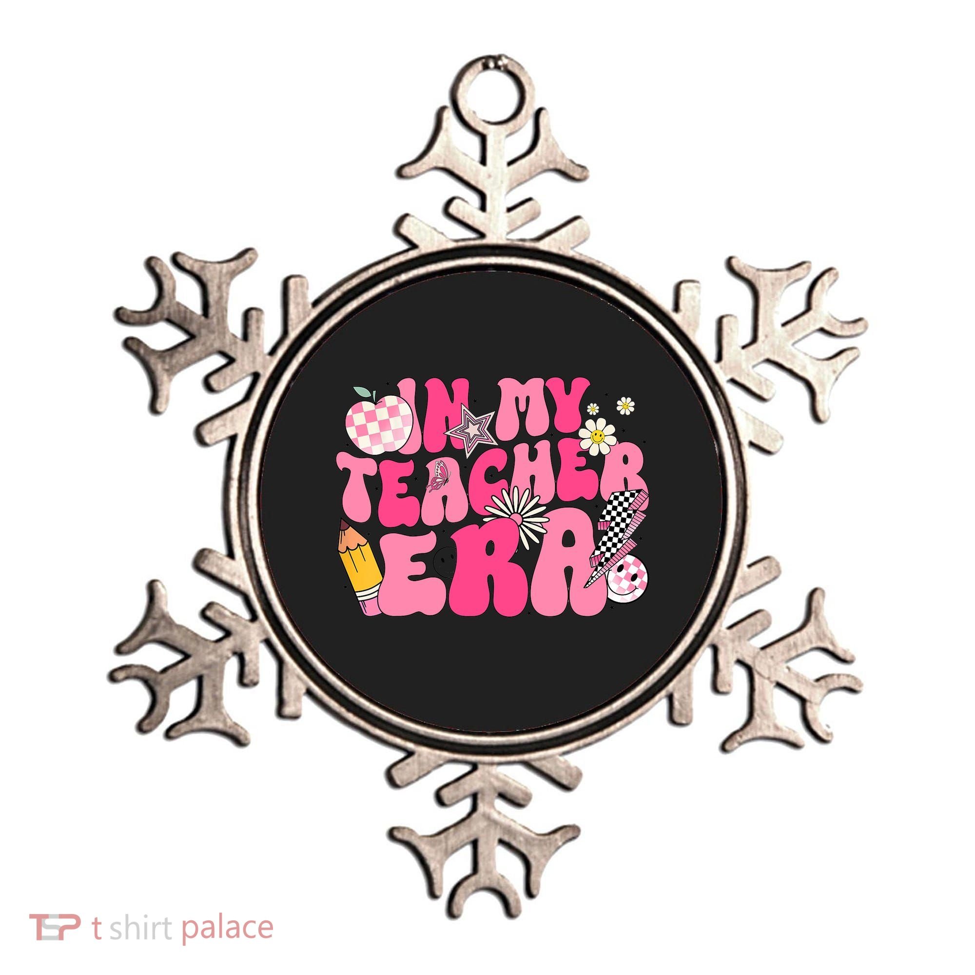 In My Teacher Era First Day Of School Back To School Ornament