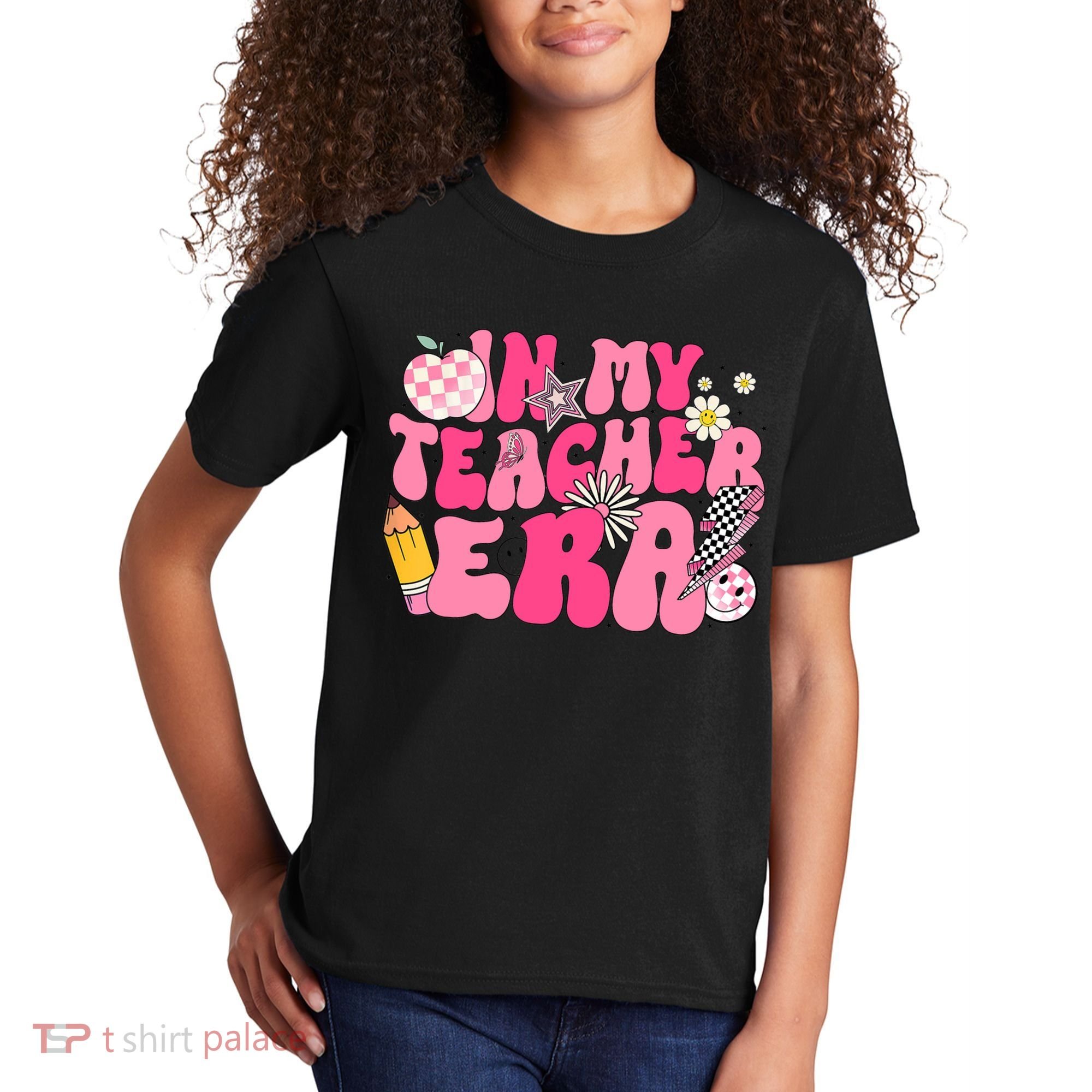 In My Teacher Era First Day Of School Back To School Kids T-Shirt