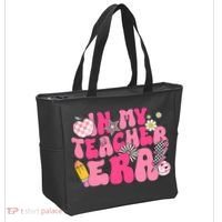 In My Teacher Era First Day Of School Back To School Tote Bag thumb 2