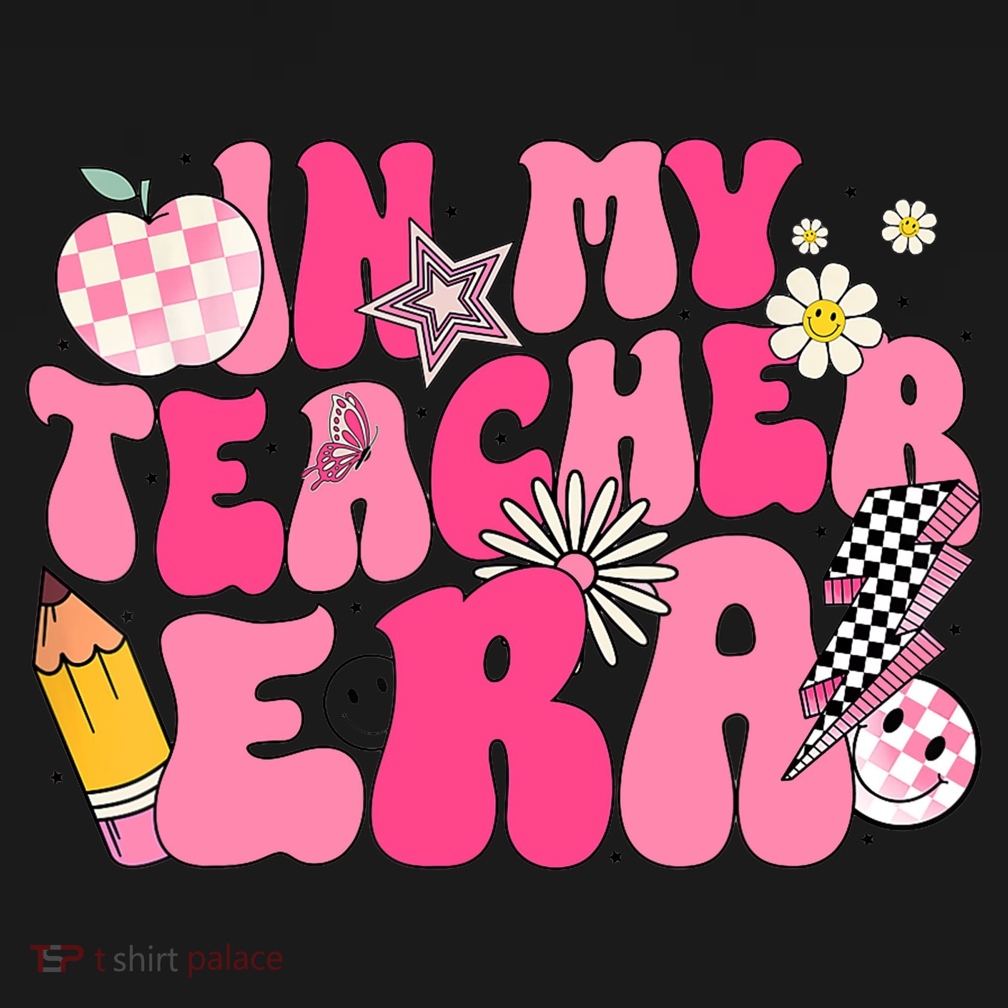 In My Teacher Era First Day Of School Back To School Tote Bag