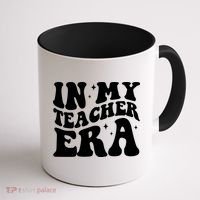 In My Teacher Era Coffee Mug thumb 1