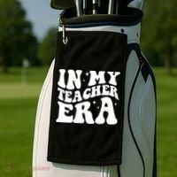 In My Teacher Era Golf Towel thumb 2