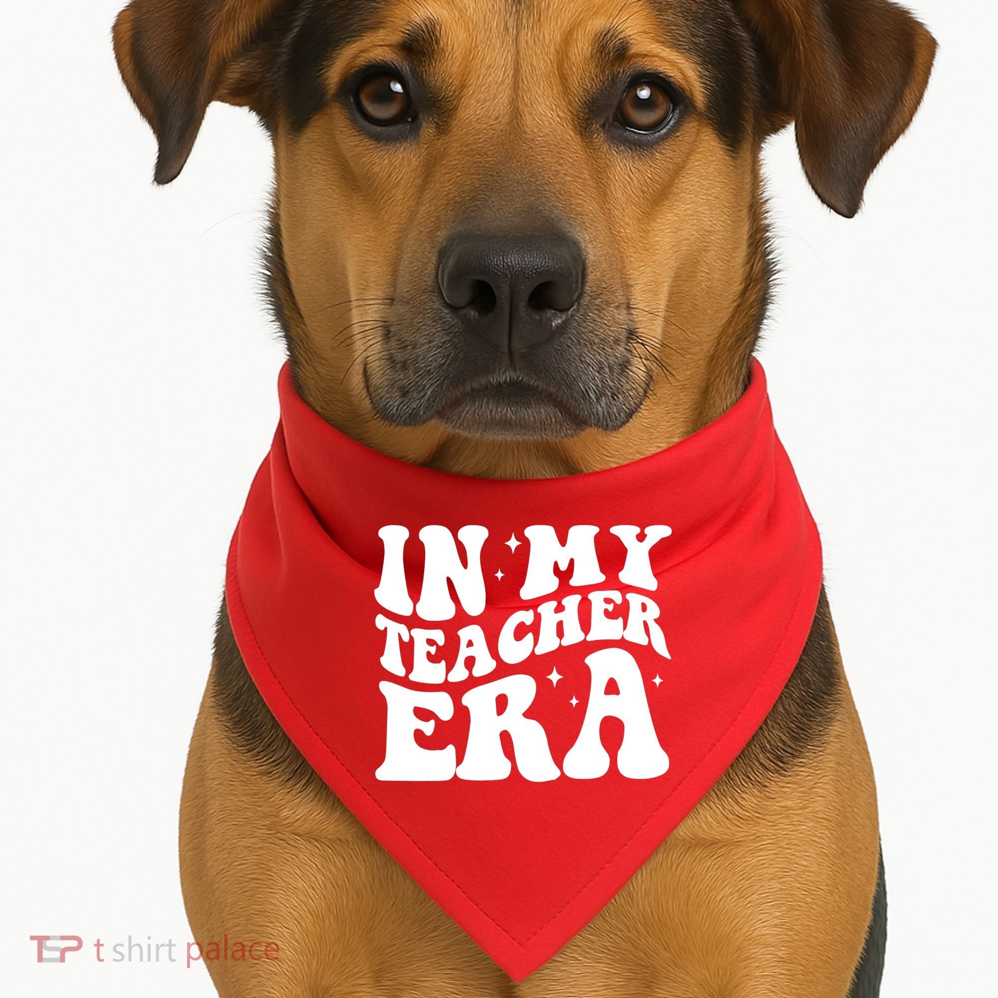 In My Teacher Era USA-Made Doggie Bandana