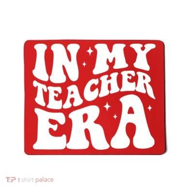 In My Teacher Era Mousepad