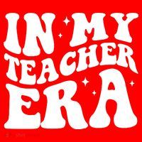 In My Teacher Era Ornament thumb 1