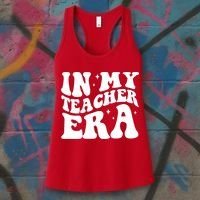 In My Teacher Era Women's Tank Top thumb 3