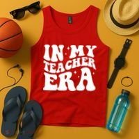 In My Teacher Era Tank Top thumb 4
